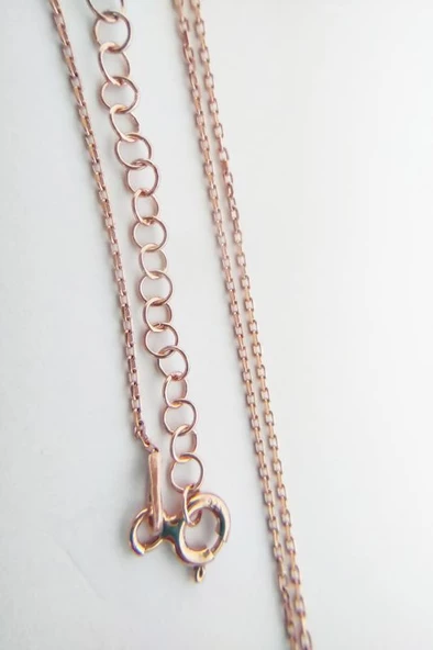 30 Forse Gümüş Kolye Zinciri - Resim 4