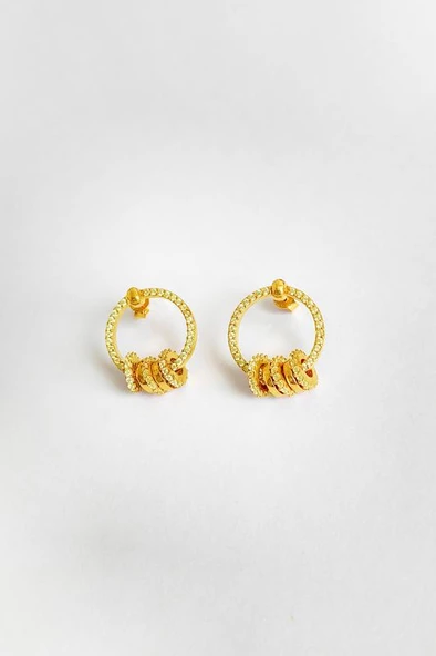 Küçük Halkalı Gümüş Küpe - 3