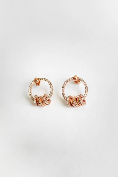 Küçük Halkalı Gümüş Küpe - 2