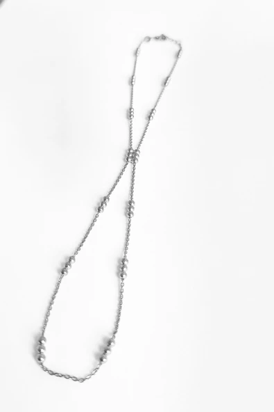 Topçuklu Gümüş Şahmeran Bileklik - Resim 5