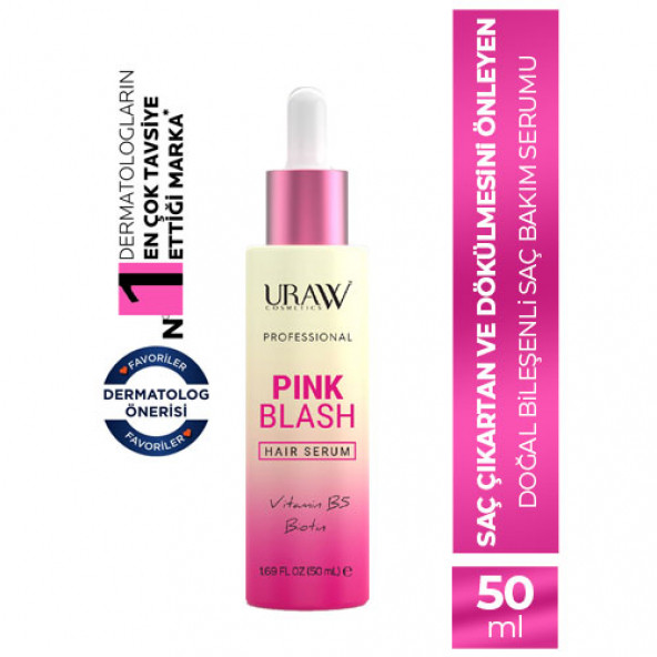 Uraw Pink Blash Hair Serum