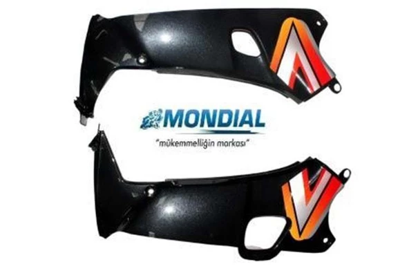 Mondial İç Dizlik Sağ+Sol Siyah Kh Orj