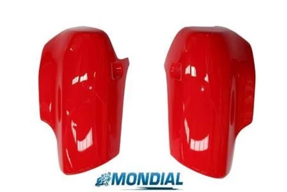 Mondial Ön Çamurluk Kapağı Sağ+Sol Kırmızı Kh/Kf Orj