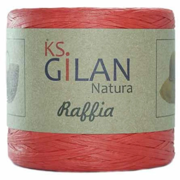 Gilan Rafya İp 250 Gr Kırmızı