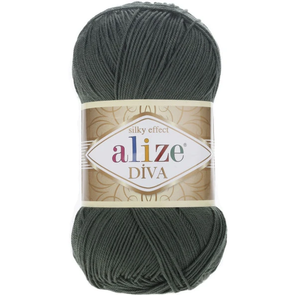 Alize Diva El Örgü İpi 131 Orman Yeşili