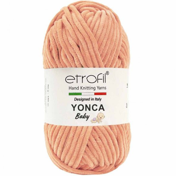 Etrofil Yonca Baby Kadife Örgü İpi 70215 Somon