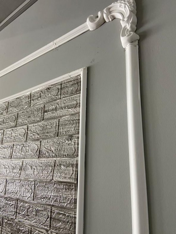 Renkli Duvarlar Kendinden Yapışkanlı 3D Boyutlu Usta Gerektirmez Duvar Kaplama Kağıdı Paneli NW126 - Resim 7