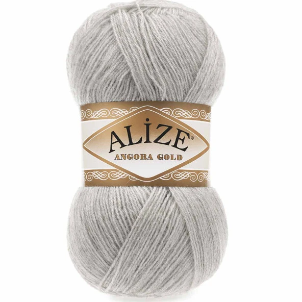 Alize Angora Gold El Örgü İpi 652 Duman Rengi
