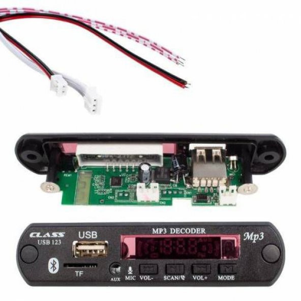 Fiat Linea Mikrofonlu Bluetoothlu Oto Teyp Usb/sd Çevirici Aux Kumandalı 12volt