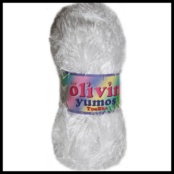 Olivin Yumoş Kedi İpi Beyaz