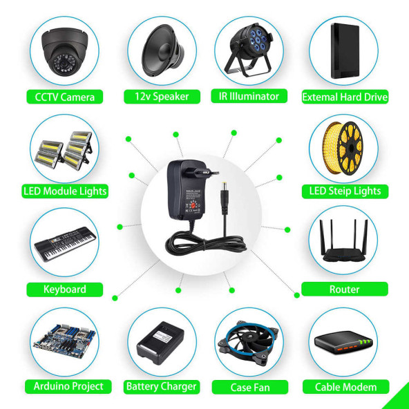 BRAUN uyumlu 5395 5396 5470 5580 5585 SİLK EPİL epilatör EPİLASYON CİHAZI ADAPTÖR ŞARJ CİHAZI - 2