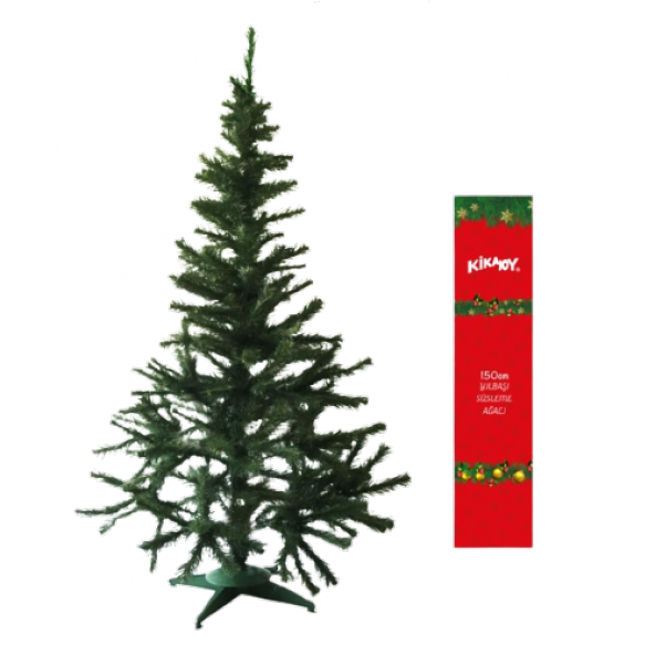 YILBAŞI ÇAM AĞACI 150CM YEŞİL - 220 DAL ürün görseli