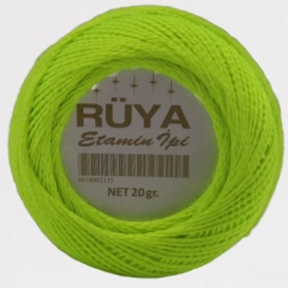 Rüya Etamin İpi Fosfor Yeşil
