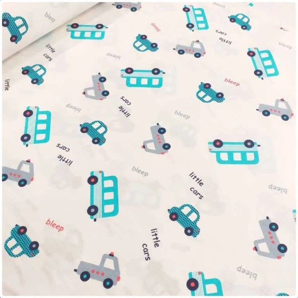Poplin Kumaş Araba ( 50x120 )