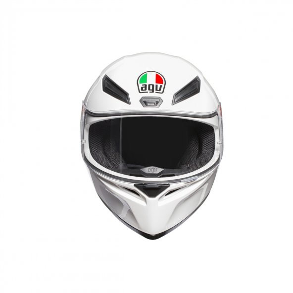 AGV K1 Solid Beyaz White Kapalı Kask - 3