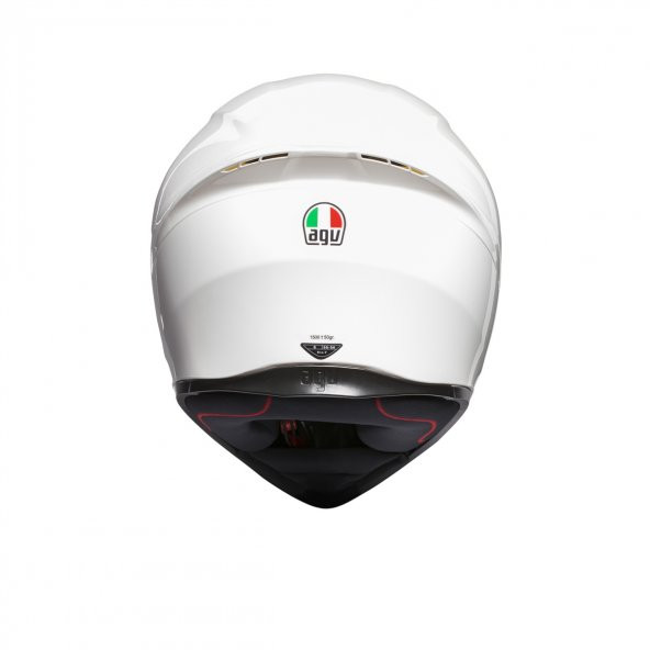 AGV K1 Solid Beyaz White Kapalı Kask - 4
