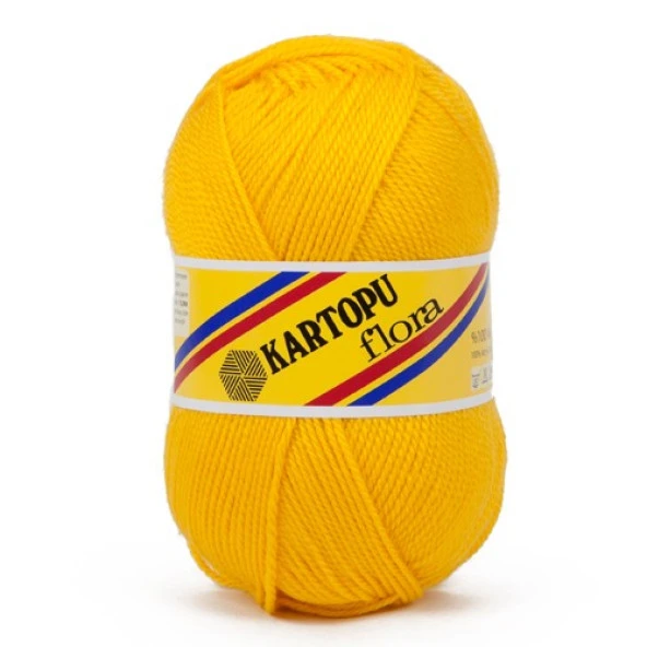 Kartopu Flora Patik İpi 320 Koyu Sarı