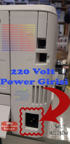Hp Color Laserjet 2605dn Yazıcı Güç Kablosu ( 220V Ac Power Cord ) - Resim 4