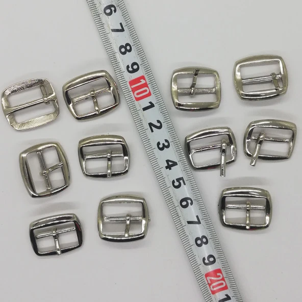 Patik Tokası Metal ( Çift ) Bombeli