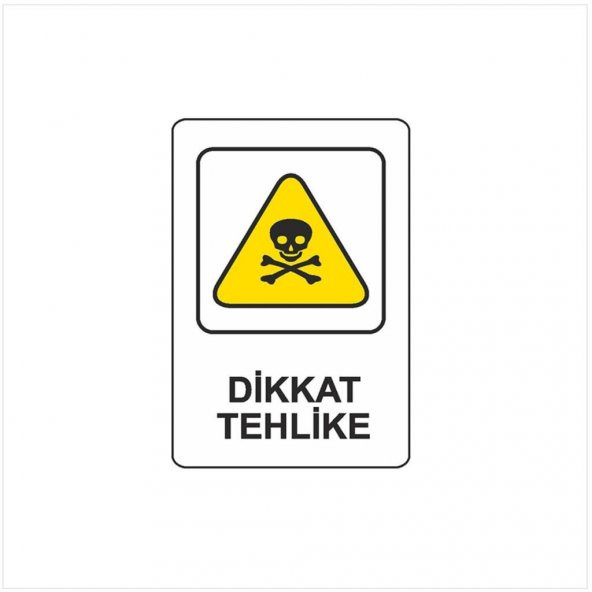 EKSTRAFIX DIKKAT TEHLIKE LEVHASI (YUL-309)