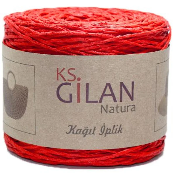 Gilan Kağıt İp Kırmızı ( 250 Gr )