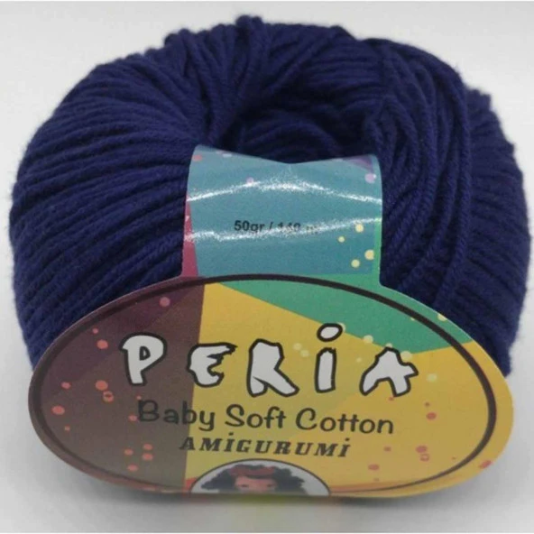 Peria Baby Cotton Amigurumi Örgü İpi 16 Lacivert