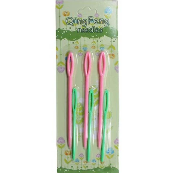 Plastik Yün İğnesi 6li