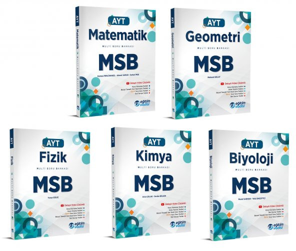 Eğitim Vadisi Ayt Sayısal Msb Multi Soru Bankası Seti 2023