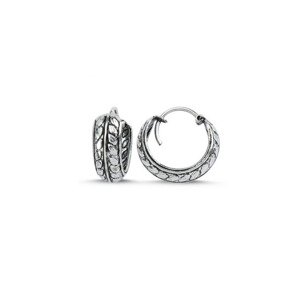 Oksitli 14mm Halka Küpe - 1