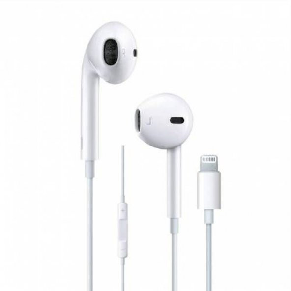 Syrox K22 Lightning Girişli Kablolu Kulaklık Beyaz (Bluetooth Destekli)