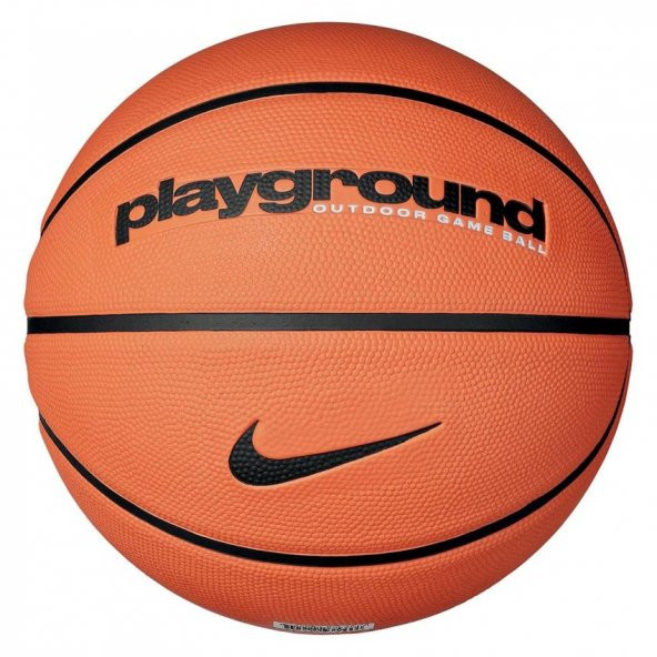 Nike Aksesuar Everyday Playground 8P Deflated Unisex Turuncu Basketbol Topu 7 Numara N.100.4498.814.07