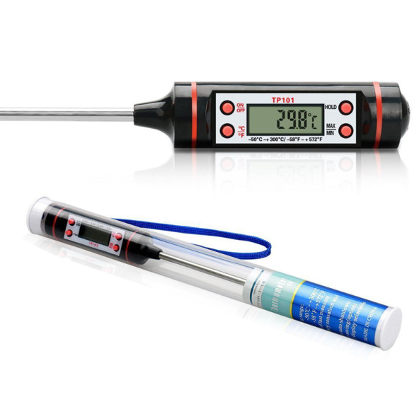 TP-101 Dijital Termometre,TP101 Dijital Termometre Gıda Mutfak Termometresi Sıcaklık Ölçer - 2