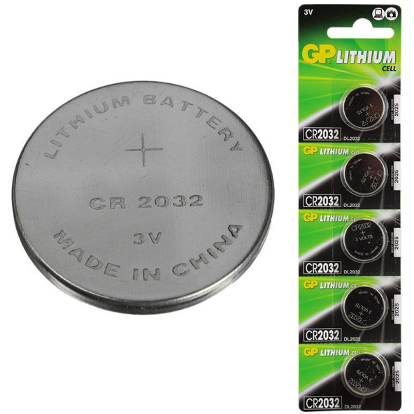 5 ADET GP CR2032 CR 2032 Lithium CELL Battery 3V 3 VOLT CR2032 DL2032 GP 2032 BİOS KUMANDA Para PiL