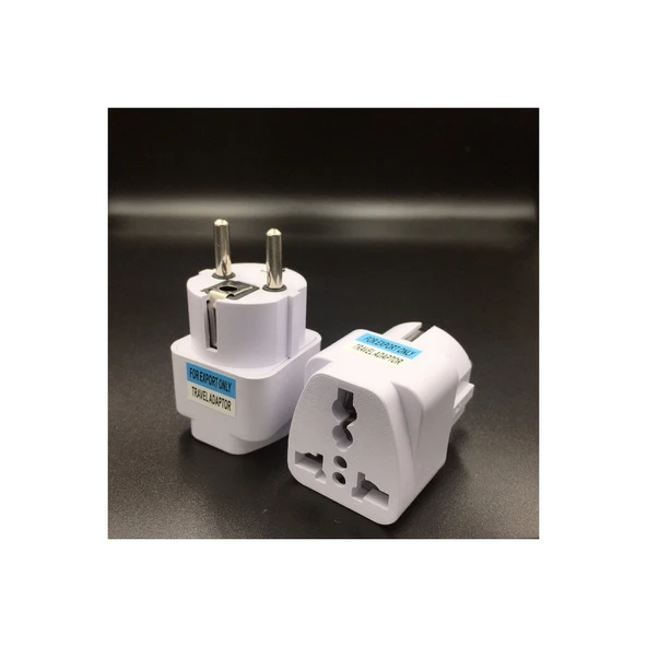 İngiliz Amerikan Tipi Priz Dönüştürücü UNİVERSAL TİP ÇEVİRİCİ ADAPTÖR İNGİLİZ AMERİKAN TİP TÜRK FİŞİNE UYUM - 8
