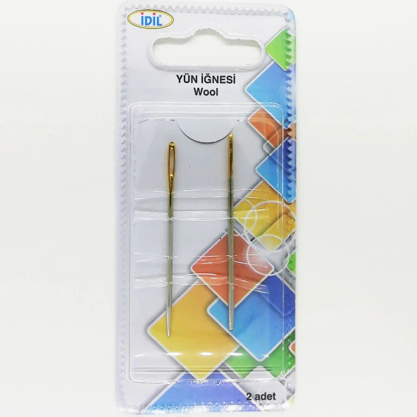 İdil Yün İğnesi 2li Metal