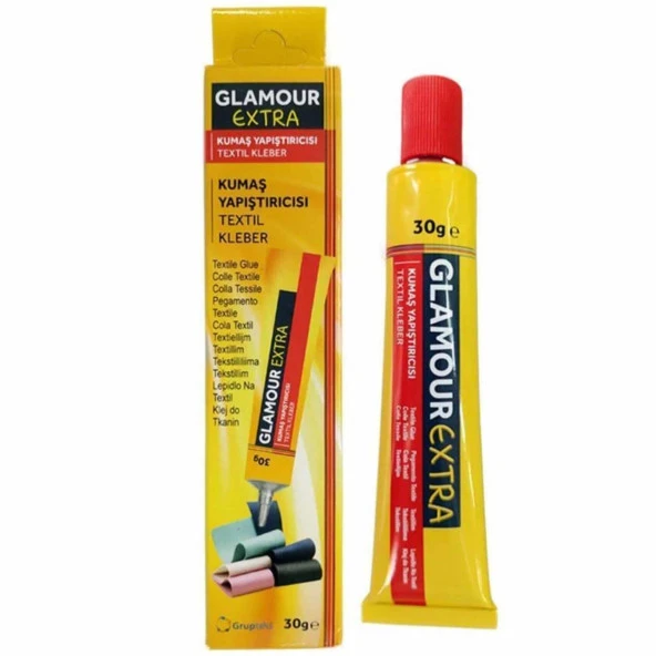 Glamour Kumaş Tekstil Çok Amaçlı Yapıştırıcı 30 Gr