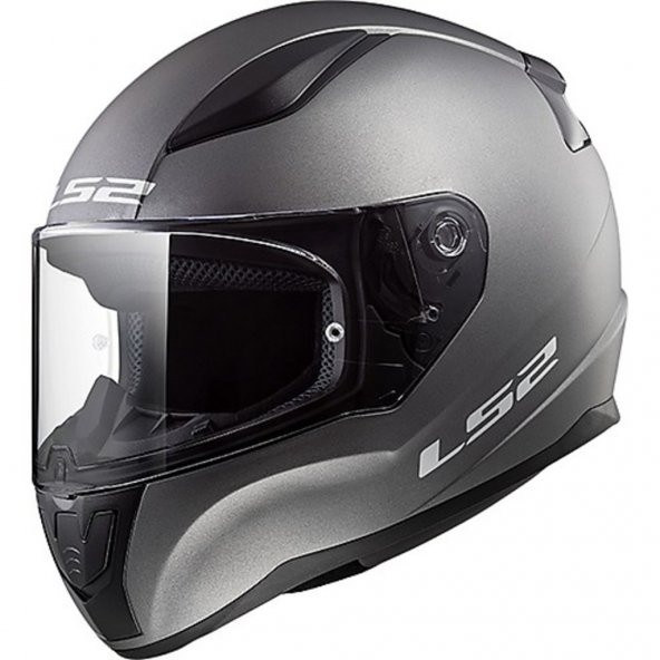 LS2 FF353 RAPID MAT TITANIUM KAPALI MOTOSİKLET KASKI