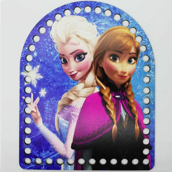 Ahşap Sırt Çanta Plakası Frozen H96