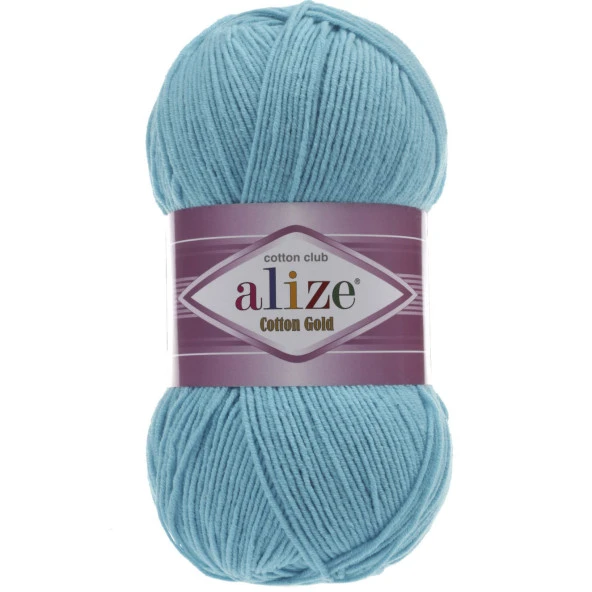 Alize Cotton Gold El Örgü İpi 287 Turkuaz