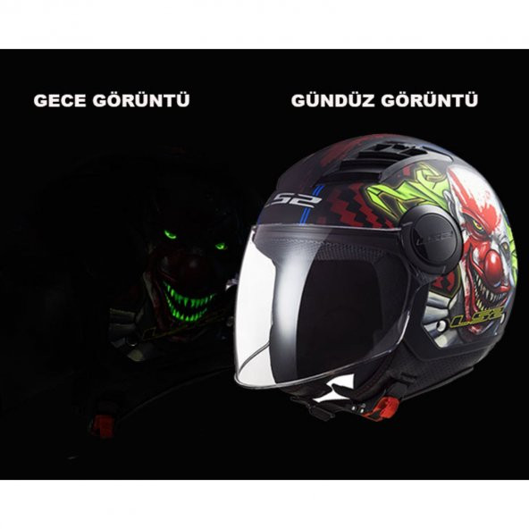 LS2 AIRFLOW HAPPY DREAMS MAT KASK - 5