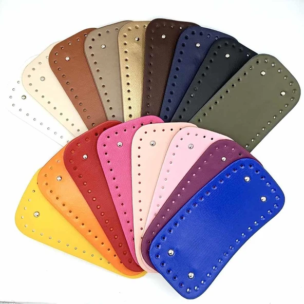 Çanta Tabanı Deri ( Dikdörtgen ) 26x13 Cm