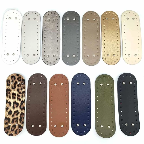 Çanta Tabanı Deri ( Dikdörtgen ) 26x13 Cm - 4