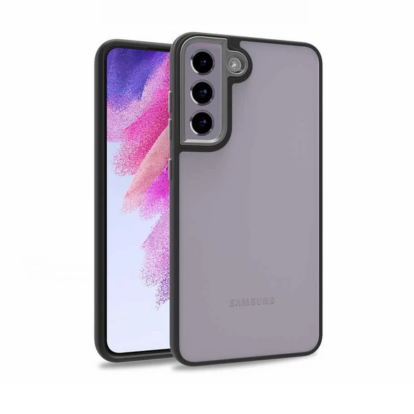 Galaxy S21 FE Kılıf Zore Flora Buton,Kenar Çevresi Renkli Kılıf - Resim 7