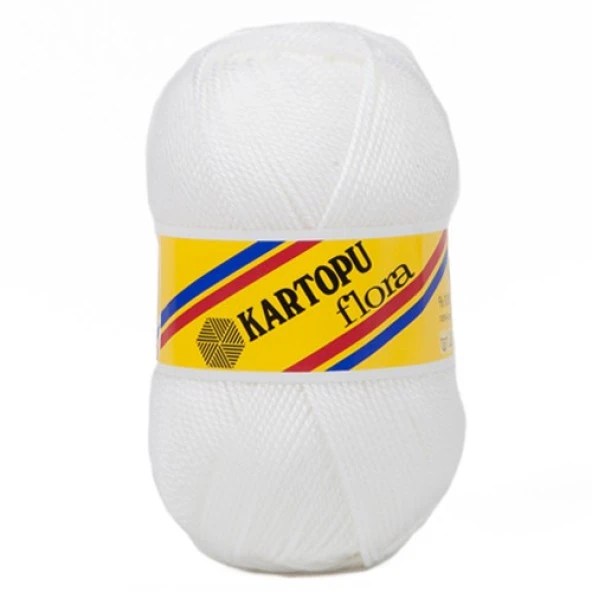 Kartopu Flora Patik İpi 10 Beyaz
