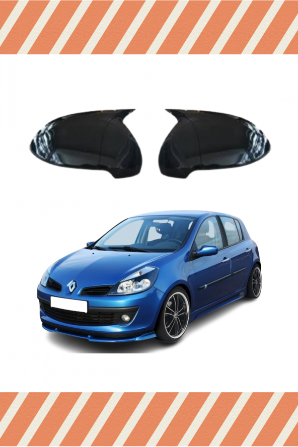 NOVDES RENAULT CLİO 3 YARASA-BATMAN AYNA KAPAĞI - 1