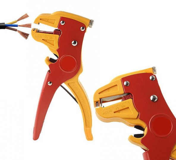 Kablo Sıyırma Kesme ve Soyma Pensesi Hepsi 1 Arada (2 İn 1 Soyma Pensesi)