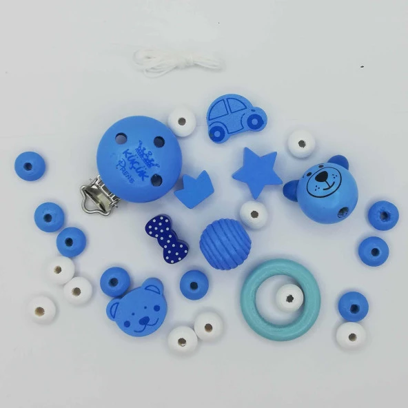 Emzik Zinciri Başlangıç Seti Mavi