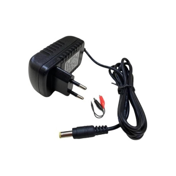 12 Volt 7 Amper Aküler için  12v 7ah Aküler için Şarj Aleti Adaptörü (12Volt 1Amper Şarj Aleti Cihazı) - 2