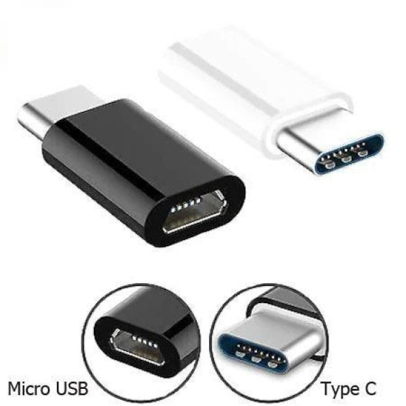 Mikro Usb Girişli Telefon Şarj Aletini Yeni Nesil Type-C Otg Mikro USB Adaptör Dönüştürücü Çevirici - 5
