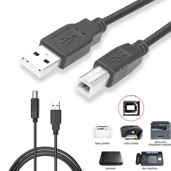 Hp Laserjet P4014n Usb Yazıcı Bağlantı Kablosu ürün görseli 1